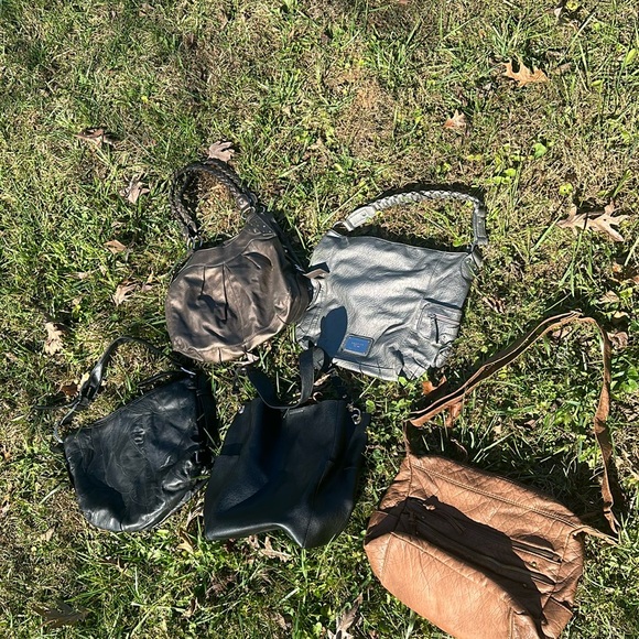 Five M-L Purses Shoulder Bags in Good Condition - Picture 1 of 6